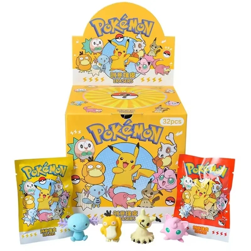 Model Kit Pokemon - 32 verrassingszakjes, inclusief de Draft of