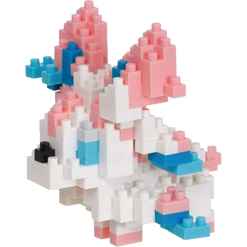 Model Kit Pokemon - Kawaii Nanoblock Echte Pokemon Eevee Blind