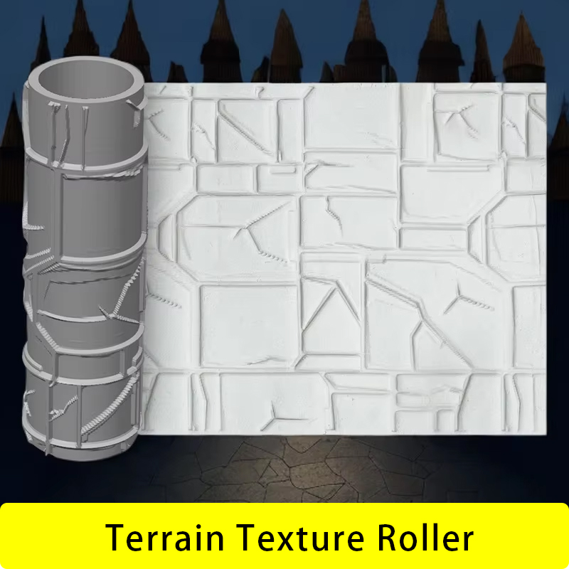 Model Kit Wall E - DIY DND Textuur Roller Model Maken