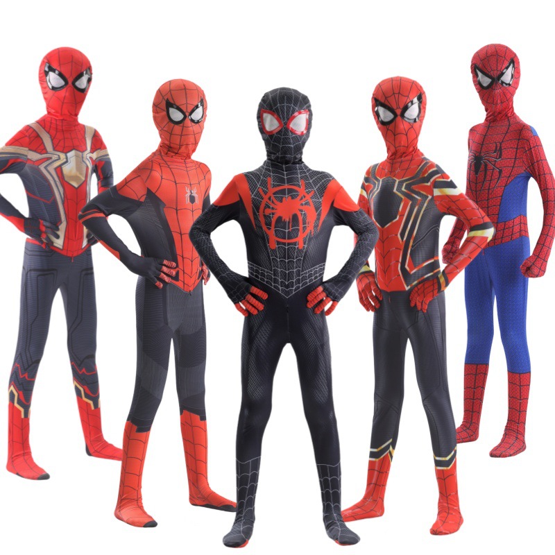 Model Kit Spiderman - Volledige set Halloween cosplay kostuum voor
