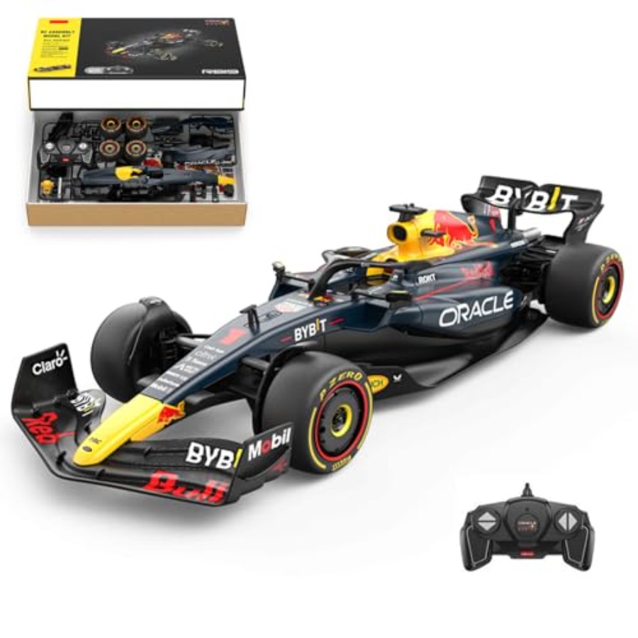 Model Kit F16 - F1 RC-autokit voor racegebruik, ABS-plastic, blauw,