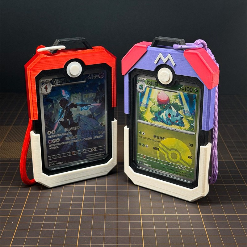 Model Kit Pokemon - Poke Ball verticale kaarthouder speelkaarthoes voor