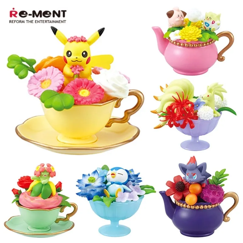 Model Kit Pokemon - Pokemon Miniatuur Bloem Cup Scène Blind