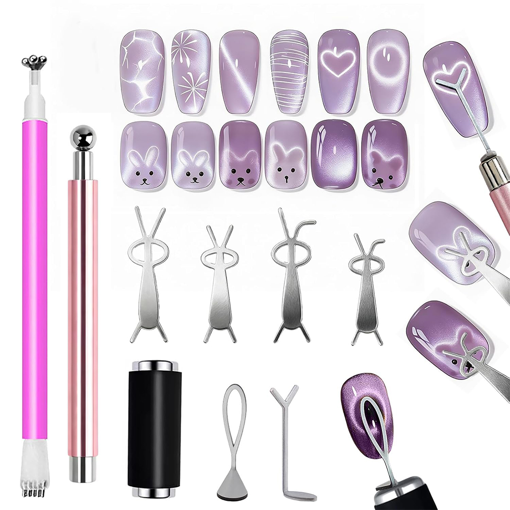 Sanding Stick Set - 10 stuks Cat Eye Nagelmagneet Set