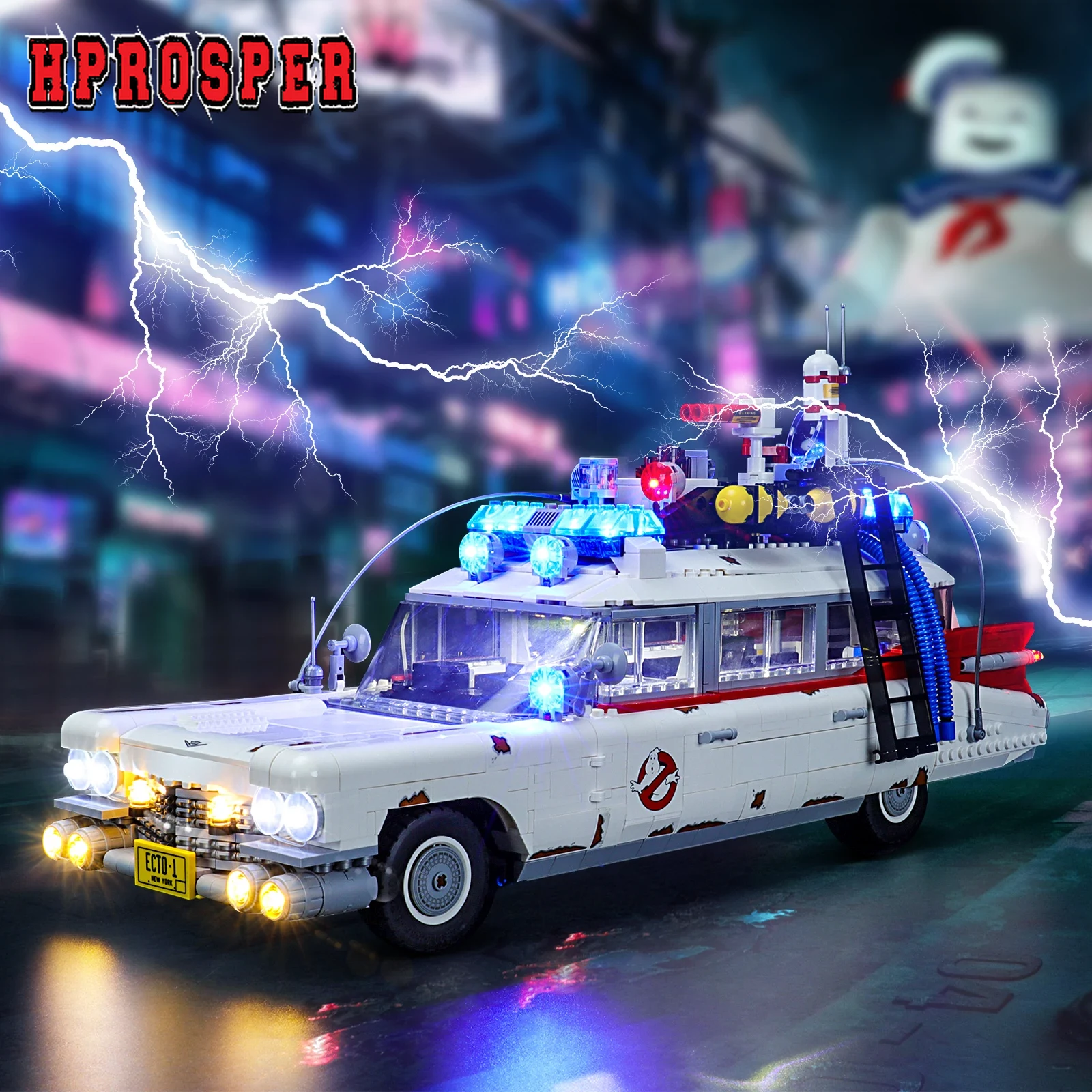 Model Kit Wall E - Hprosper 5V LED-lamp voor LEGO 10274