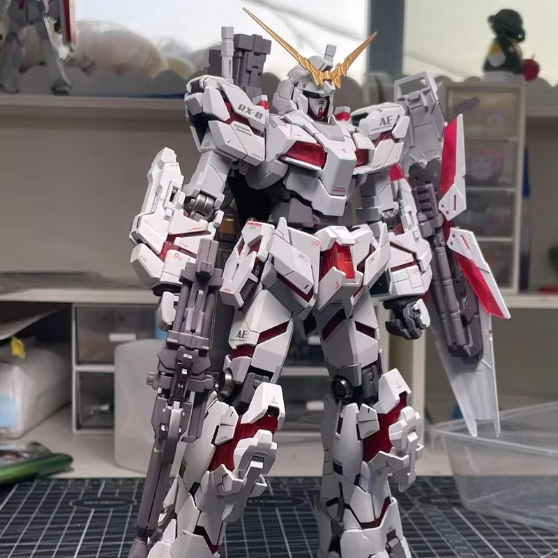 Gundam Model Mg - In Voorraad Hg 1/144 Rx-0 Eenhoorn