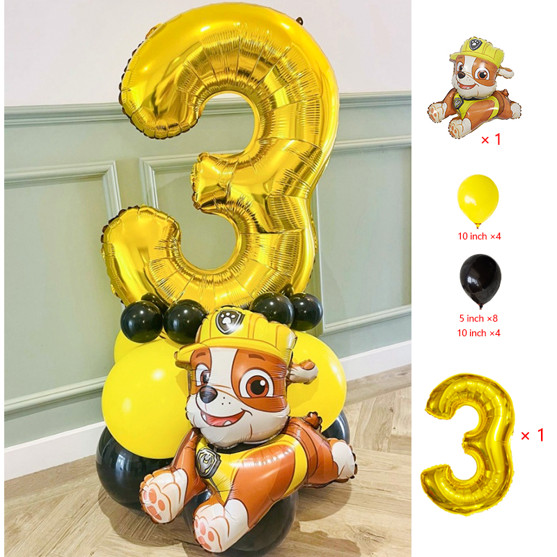 Model Kit Wall E - 18-delige Cartoon Paw Patrol Ballonnenset Nummer