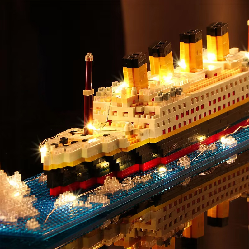 Model Kit Titanic - DIY Titanic Creatieve Luxe Ijsberg Cruiseschip