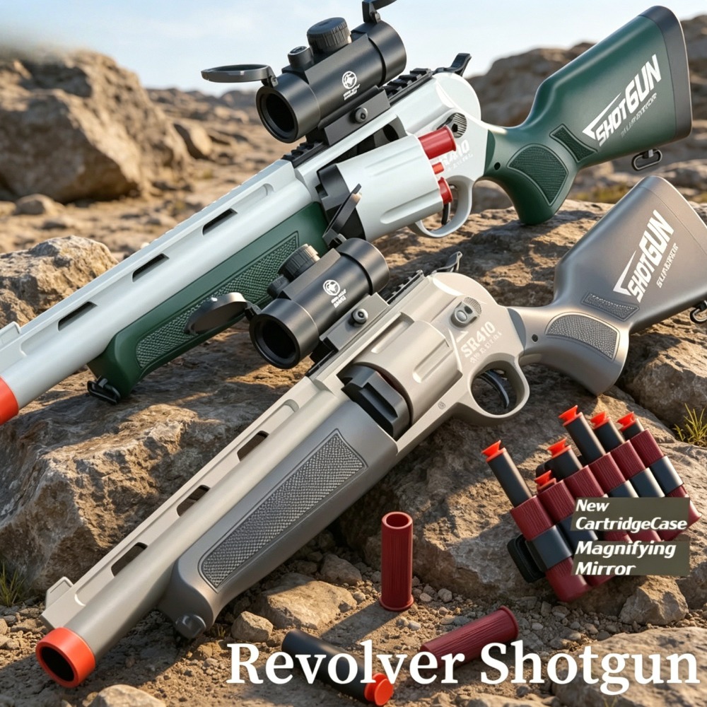 Model Kit Revolver - Handmatig geladen zachte kogelhuls werpende revolver