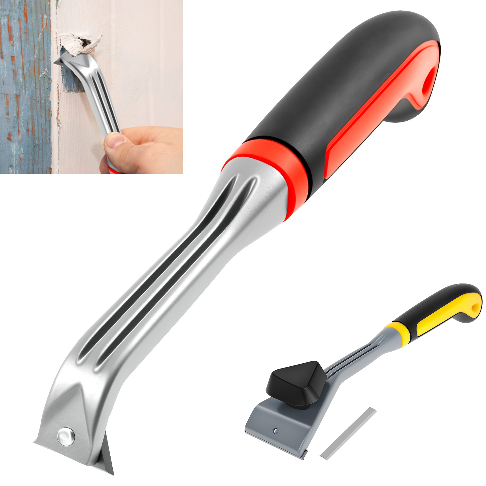 Model Kit Paint Remover - Verfschraper Gereedschap Hardmetalen schraper Driehoekschraper Verfverwijdering
