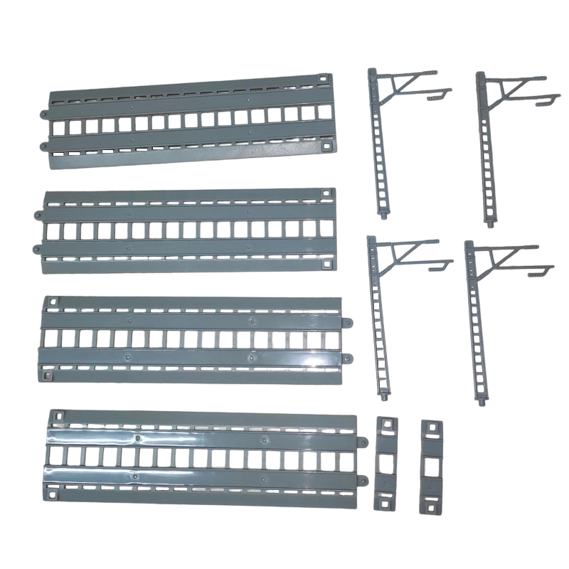 Model Kit Train - HO Schaal Treinspoor Modelset 80cm Lengte