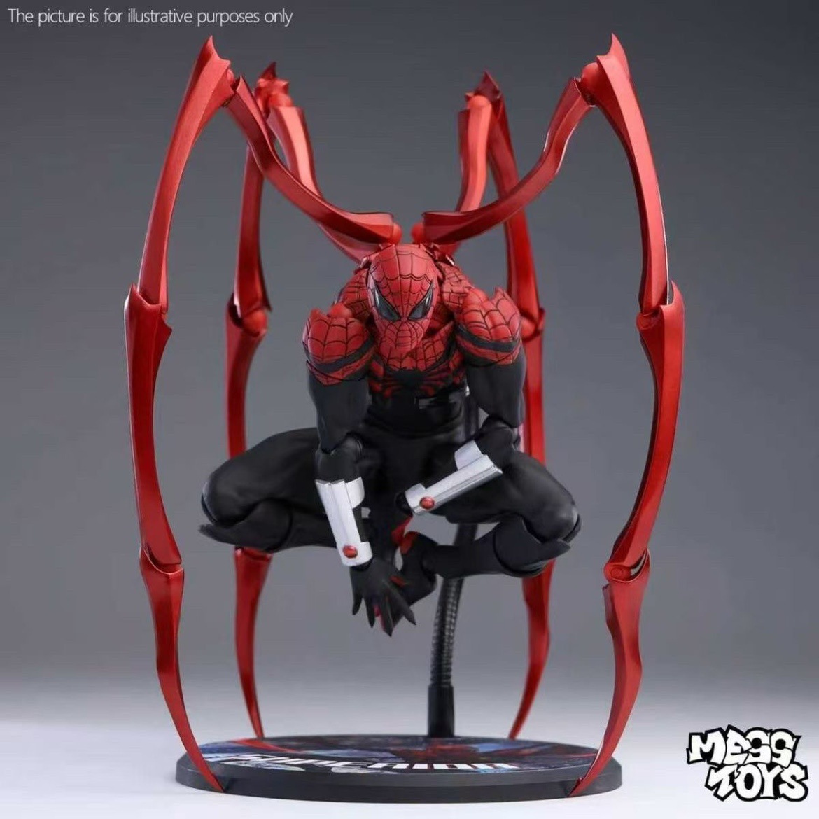 Model Kit Spiderman - KO Toys Superior Spider Man Ultimate