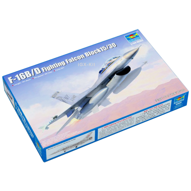 Trumpeter 03920 1/144 US F16 F - Model Kit F16 recensie en prijs