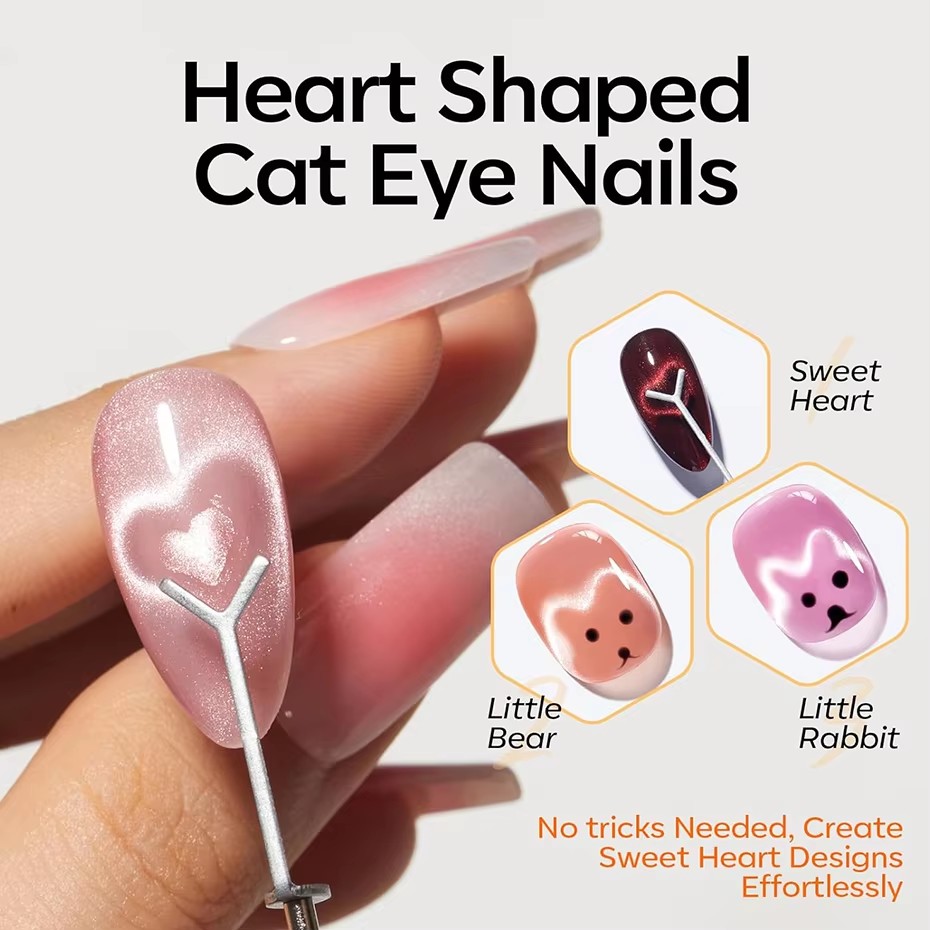 1/6 stuks Cat Eye Nagelmagneet - Sanding Stick Set recensie en prijs