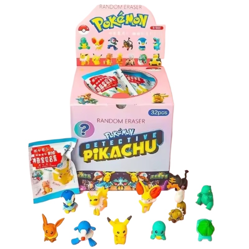 32 verrassingszakjes, inclusie - Model Kit Pokemon recensie en prijs