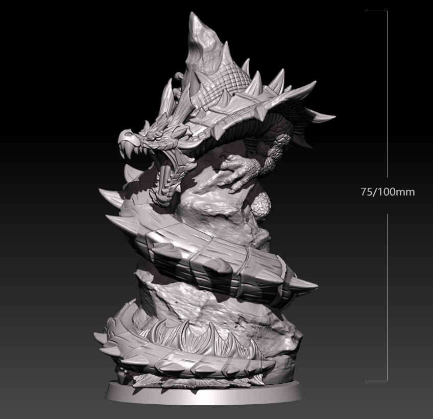 75 mm harsmodelsets Draakbeeld - Model Kit Dragon recensie en prijs