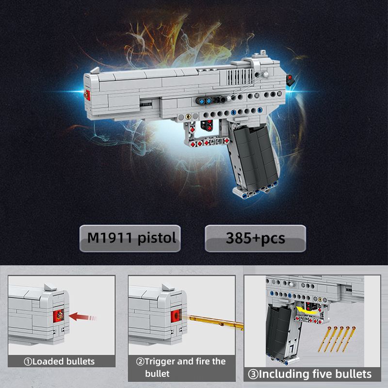 Militaire WW2 Desert Eagle Rev - Model Kit Revolver recensie en prijs
