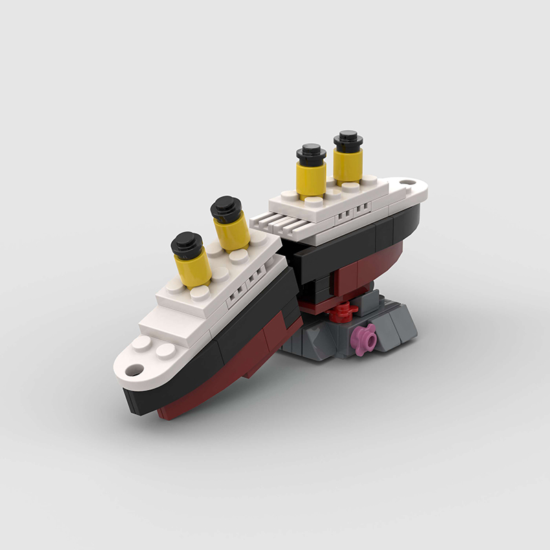 Mini RMS Titanic Sank Ship Mod - Model Kit Titanic recensie en prijs