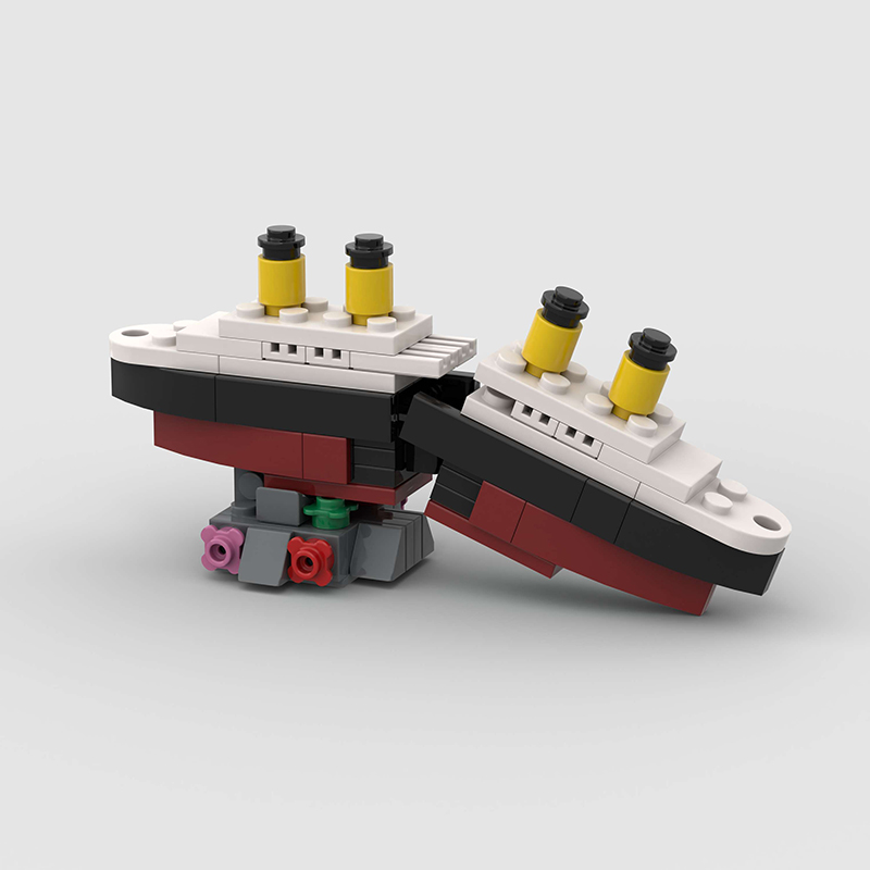 Mini RMS Titanic Sank Ship Mod - Model Kit Titanic recensie en prijs