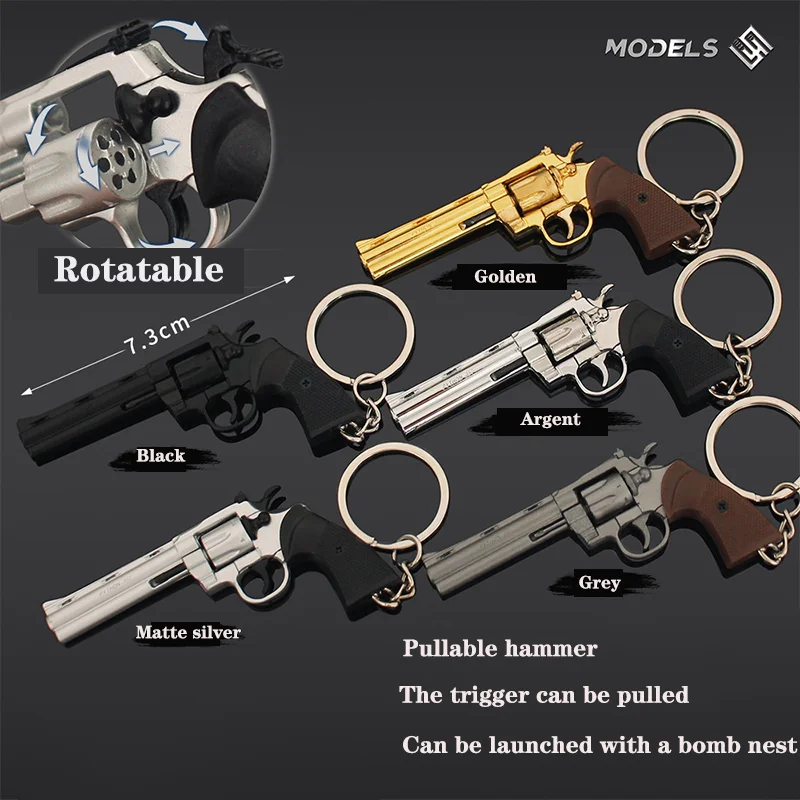 7 cm Afneembare Colt 357 Revol - Model Kit Revolver recensie en prijs