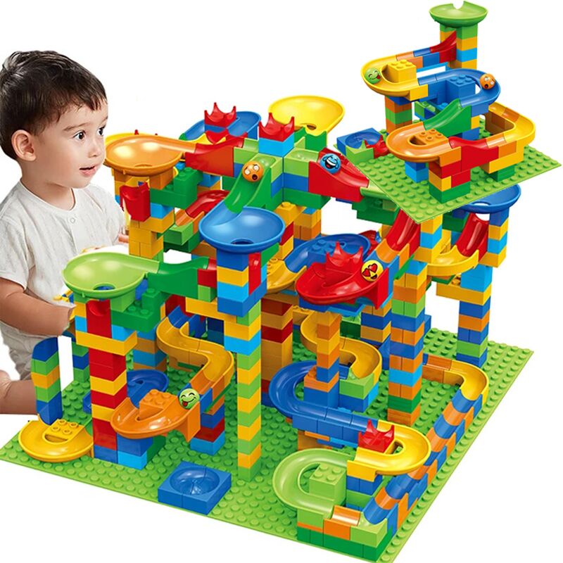 84-504PCS Marble Race Run Blok - Model Kit Wall E recensie en prijs