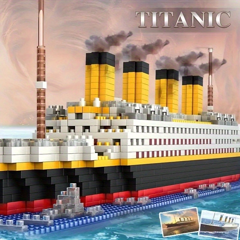 Titanic Micro Bouwstenen DIY G - Model Kit Titanic recensie en prijs