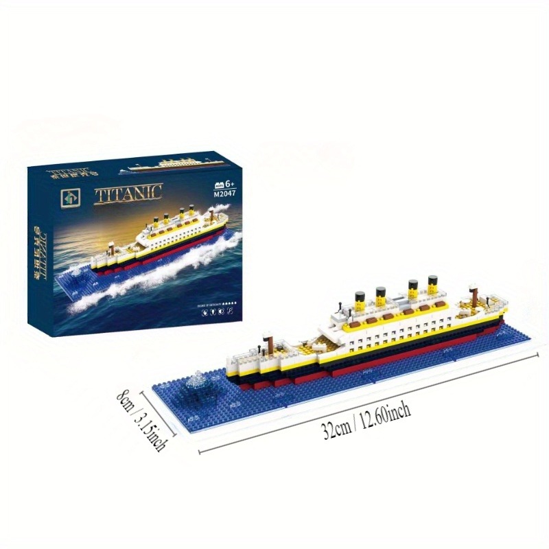 Titanic Micro Bouwstenen DIY G - Model Kit Titanic recensie en prijs