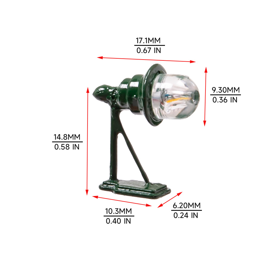 2 stuks miniatuur 3V led-verli - Model Kit Wall E recensie en prijs