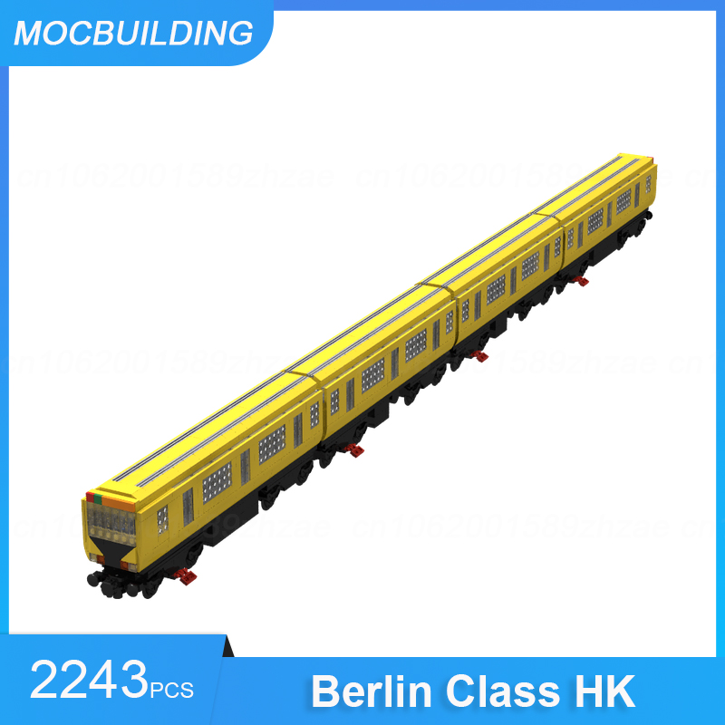 MOC Bouwstenen OBB Intercity/B - Model Kit Train recensie en prijs