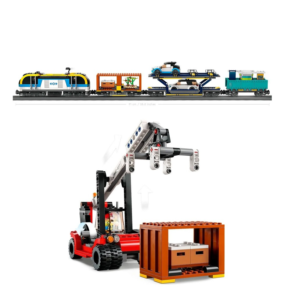 1153PCS Stad Goederentrein Spo - Model Kit Train recensie en prijs