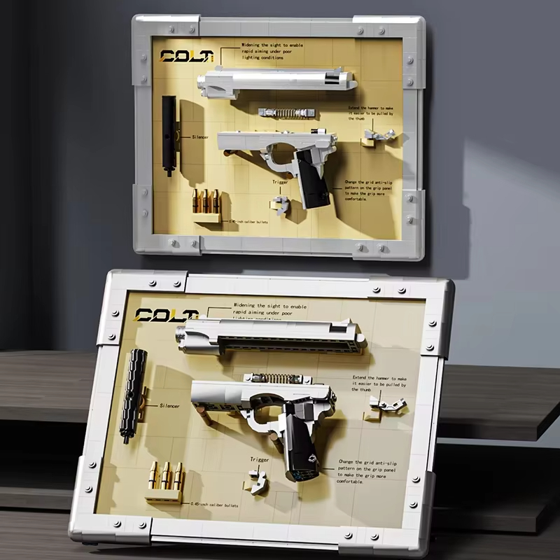 Mechanische revolvermodel bouw - Model Kit Revolver recensie en prijs