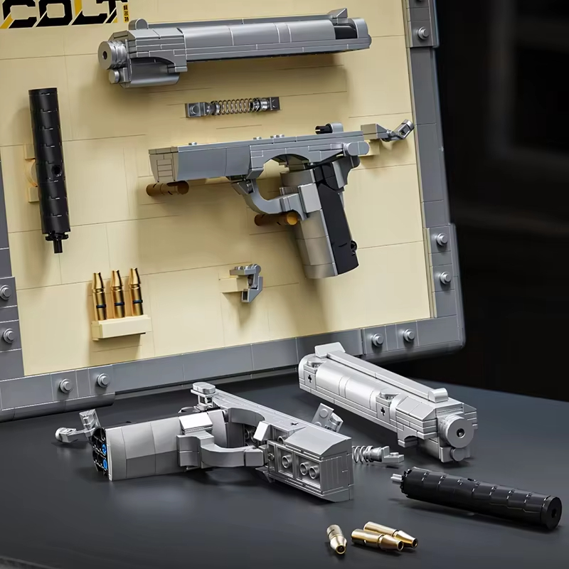 Mechanische revolvermodel bouw - Model Kit Revolver recensie en prijs
