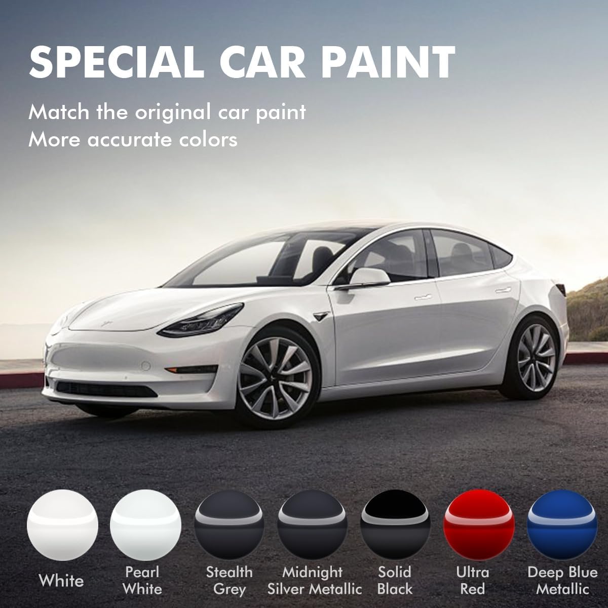 Autolak herstelset voor Tesla  - Model Kit Paint Remover recensie en prijs