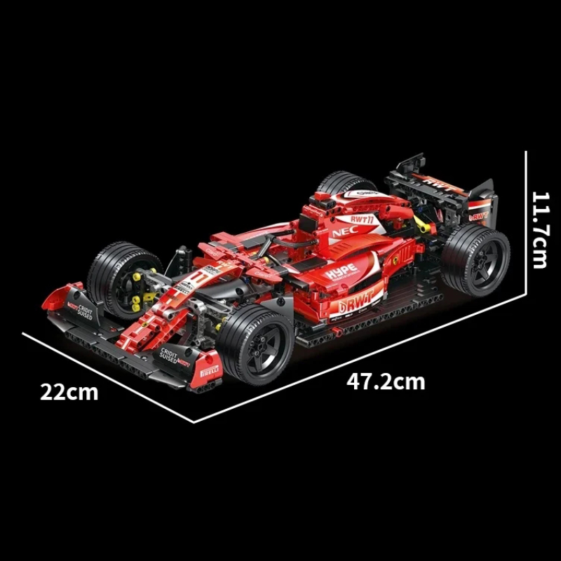 1280 Stuks High-Tech Formule A - Model Kit F16 recensie en prijs