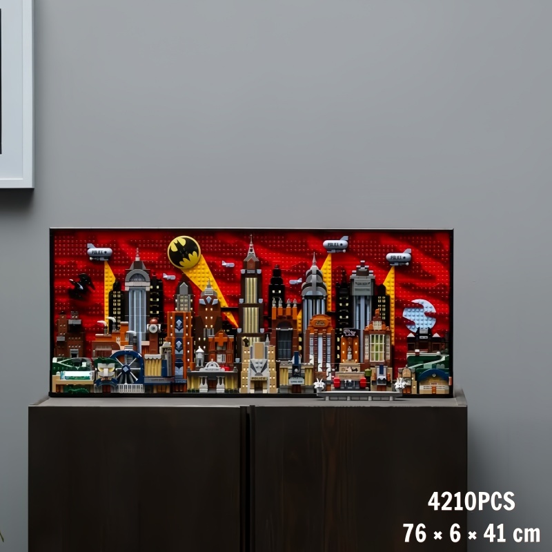 4210PCS Dark City Street Scene - Model Kit Wall E recensie en prijs