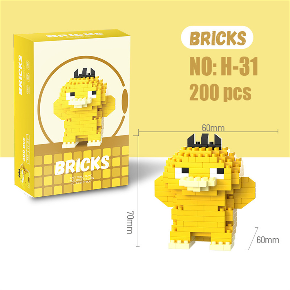 Pokemon Micro Bouwstenen Pikac - Model Kit Pokemon recensie en prijs