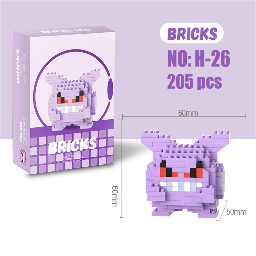 Pokemon Micro Bouwstenen Pikac - Model Kit Pokemon recensie en prijs