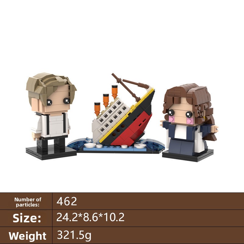 Titanic Bouwstenen Set Jack en - Model Kit Titanic recensie en prijs
