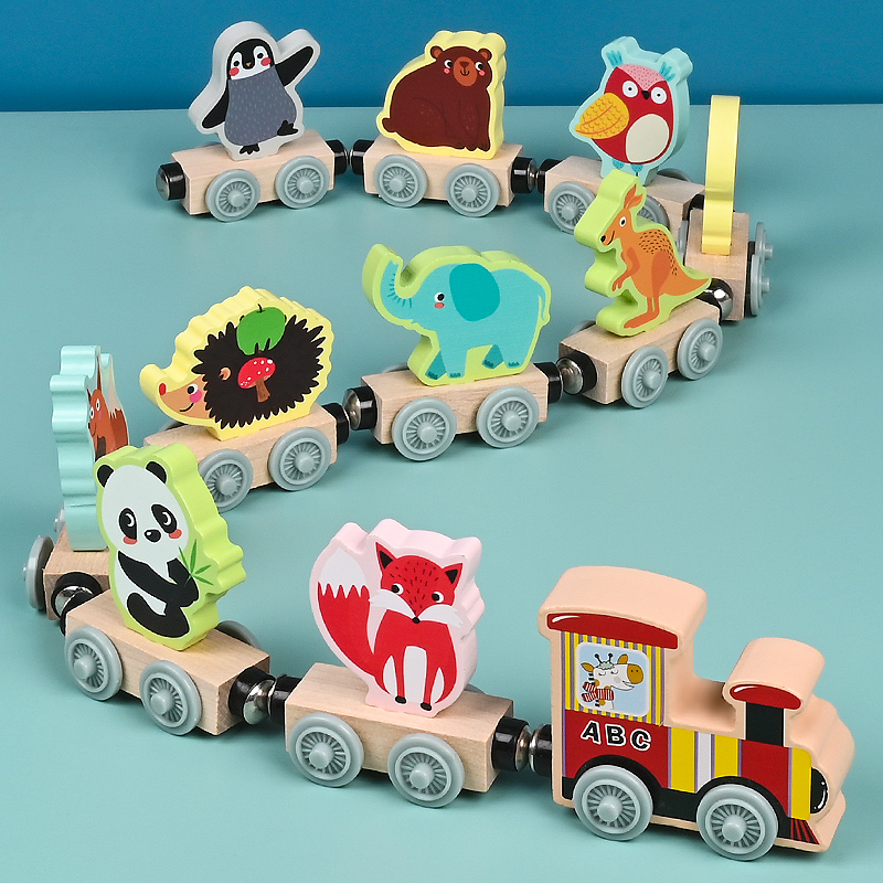 Magnetische Houten Kleine Trei - Model Kit Train recensie en prijs