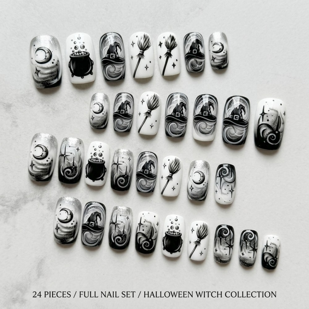 24PCS Halloween Heksenhoed Val - Sanding Stick Set recensie en prijs