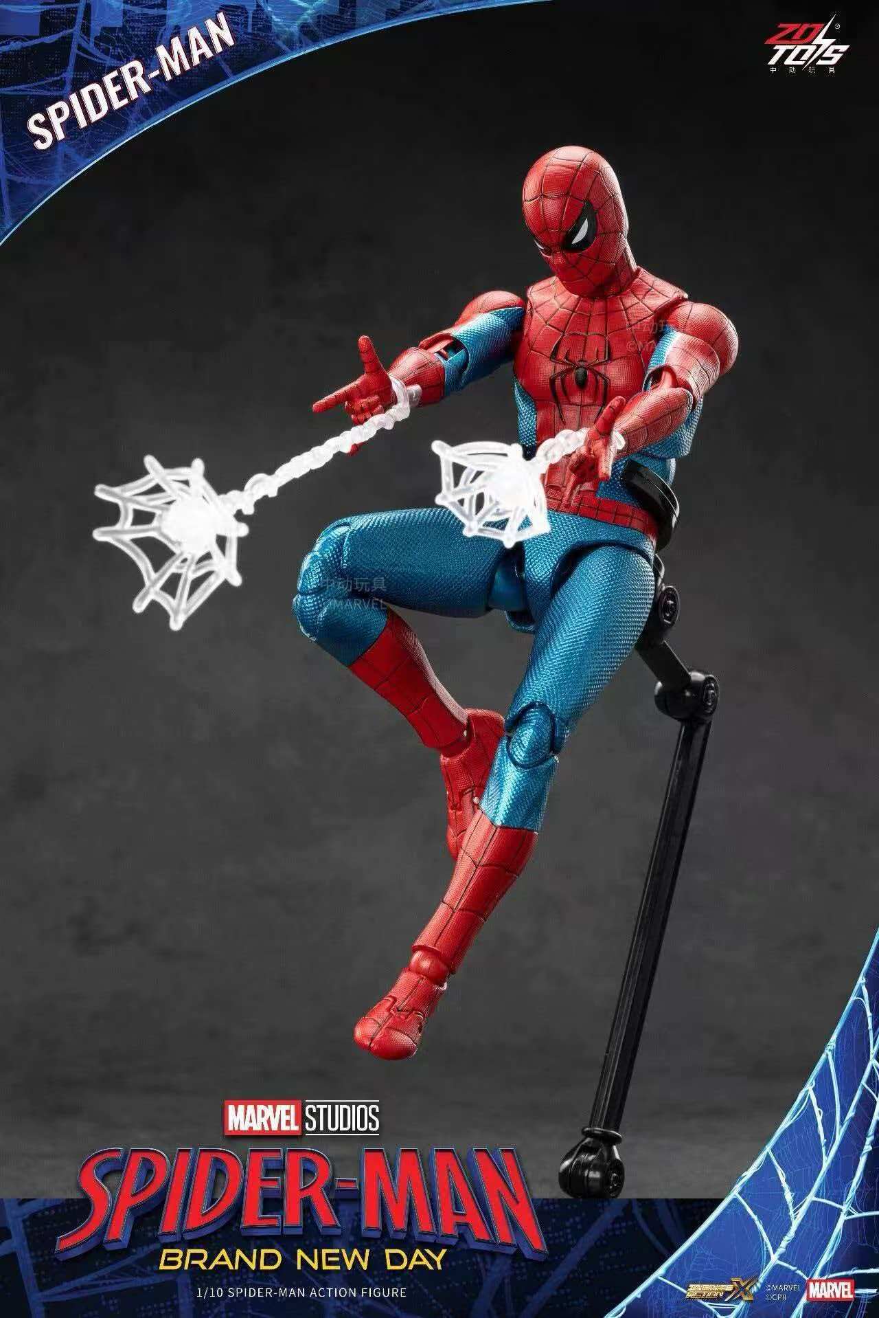 Nieuwe ZD Toys Spider-Man Gloe - Model Kit Spiderman recensie en prijs