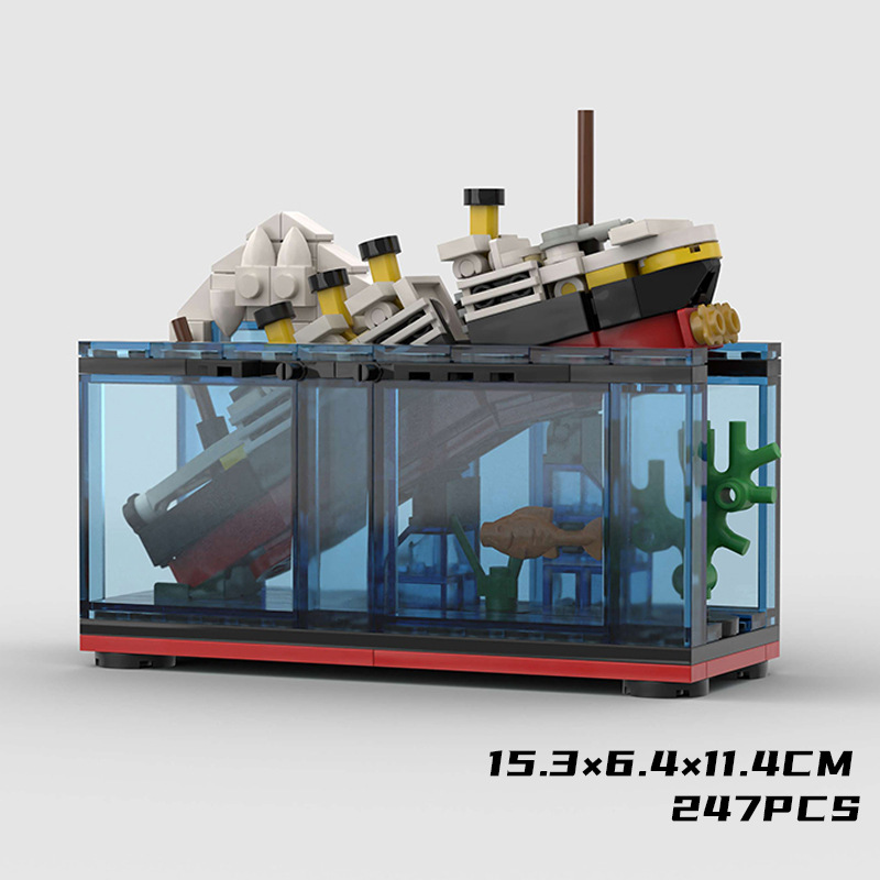 Titanic Break In Half Met Case - Model Kit Titanic recensie en prijs