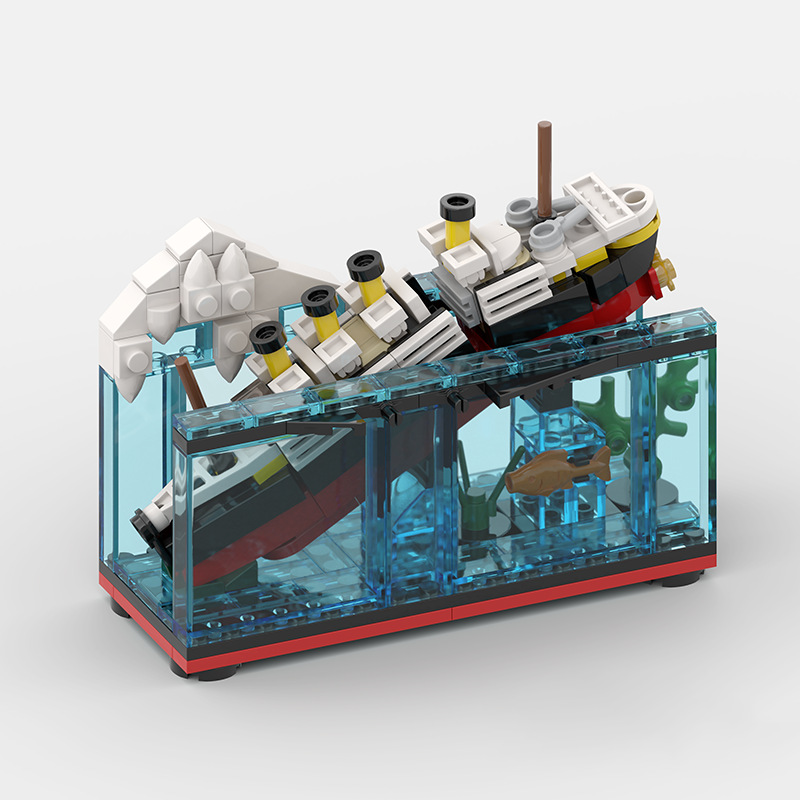 Titanic Break In Half Met Case - Model Kit Titanic recensie en prijs