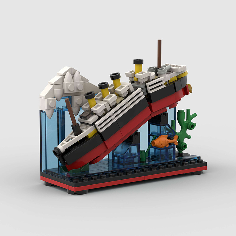 Titanic Break In Half Met Case - Model Kit Titanic recensie en prijs
