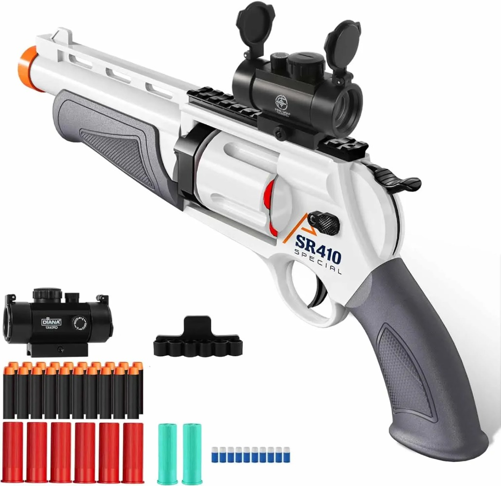 Handmatig geladen zachte kogel - Model Kit Revolver recensie en prijs
