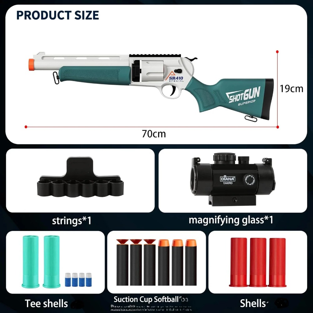 Handmatig geladen zachte kogel - Model Kit Revolver recensie en prijs