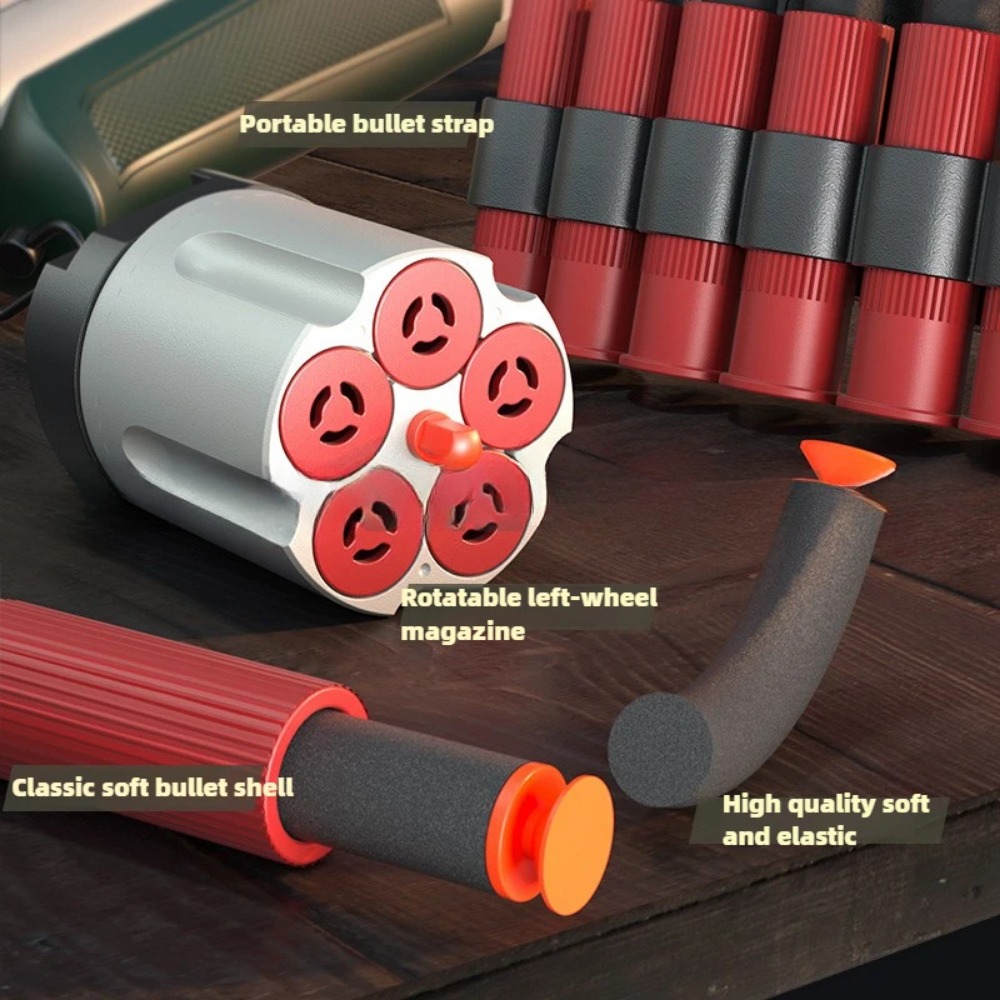 Handmatig geladen zachte kogel - Model Kit Revolver recensie en prijs