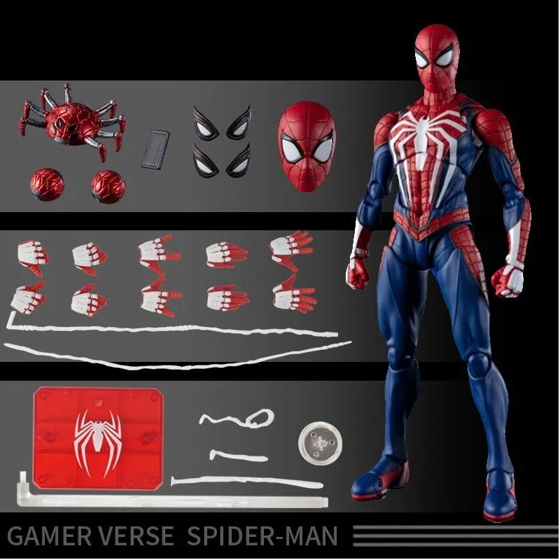 SHF Spider-Man PS4 Advanced Su - Model Kit Spiderman recensie en prijs