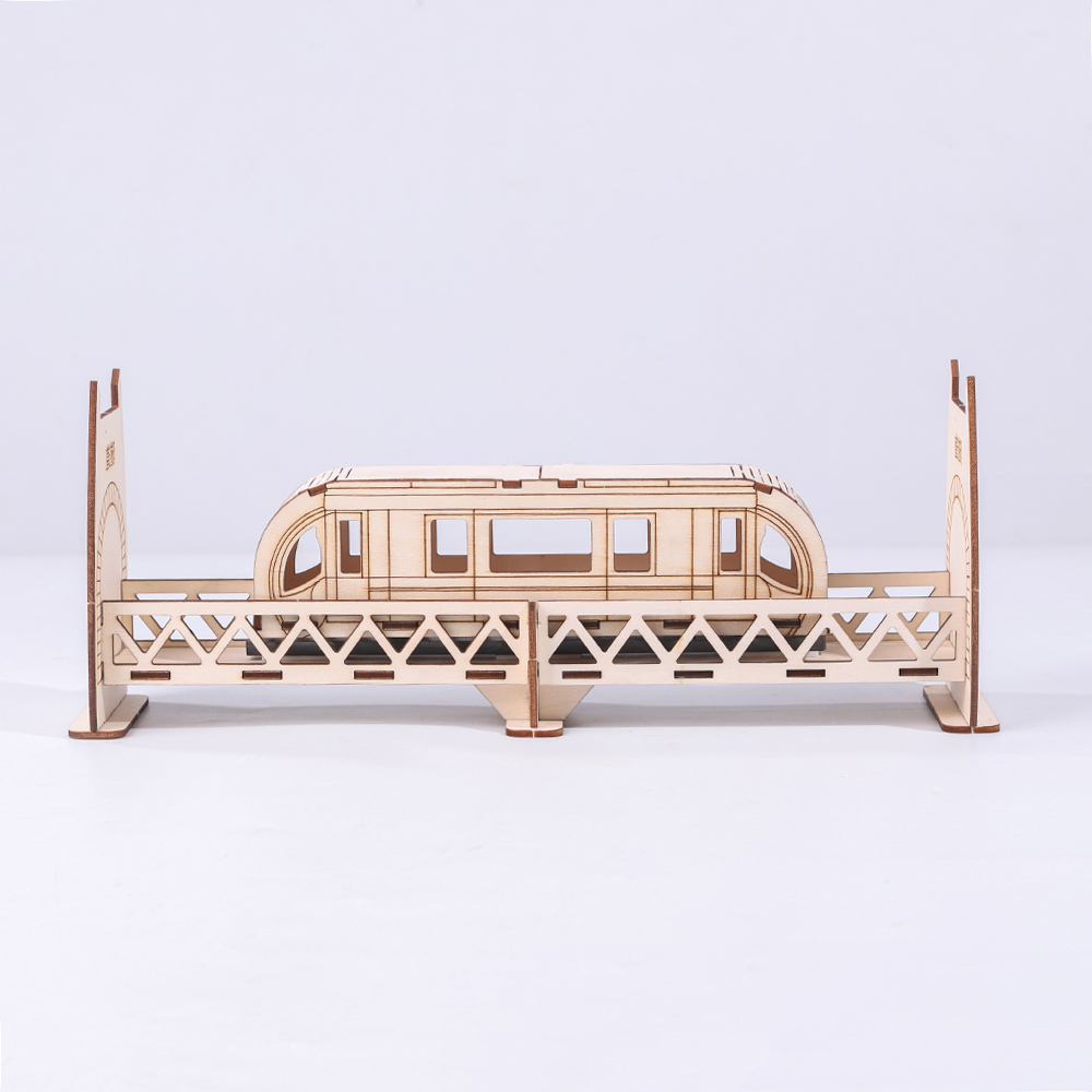 DIY Houten Maglev Treinmodel M - Model Kit Train recensie en prijs