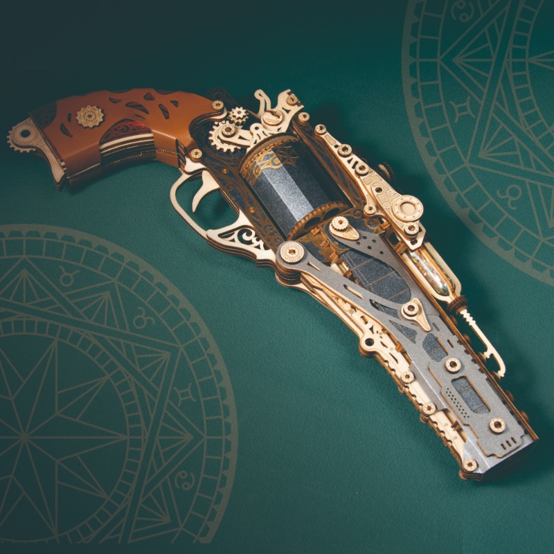 Hoe Cat Steam Revolver Assembl - Model Kit Revolver recensie en prijs
